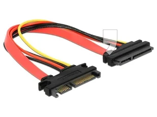 Delock PRZEDŁUŻACZ KABLA SATA 7-PIN + ZASILANIE 15-PIN męskie - żeńskie - 84362 - Kable komputerowe i do monitorów - miniaturka - grafika 2