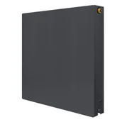 Grzejniki pokojowe - EQUATION Grzejnik stalowy CVM22 60x60 cm 1006W Grafit S D - miniaturka - grafika 1