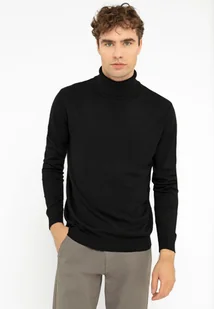 Sweter z golfem S-MAX - Volcano - Swetry męskie - miniaturka - grafika 1