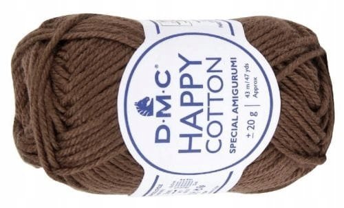 włóczka HAPPY COTTON DMC 777 / brązowy