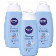 Kosmetyki kąpielowe dla dzieci - Szampon 2w1 dla dzieci NIVEA BABY 3x500ml - miniaturka - grafika 1