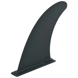 vidaXL Płetwa centralna do deski SUP 18,3x21,2 cm plastikowa czarna - Deski SUP i akcesoria - miniaturka - grafika 1