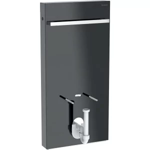 Geberit 131.030.JK.5 Modu$468 sanitarny Monolith do bidetu H101 lava boki czarne - Przyciski spłukujące - miniaturka - grafika 1