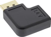 Złącza, przejściówki, adaptery - InLine® DisplayPort Adaptor, DisplayPort male/female right angled - miniaturka - grafika 1