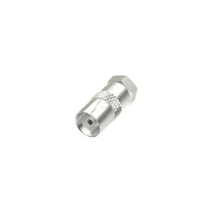 Hama Adapter Gniazdo antenowe Wtyk F 205222 - Akcesoria TV-SAT - miniaturka - grafika 1