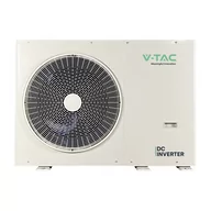 Pompy ciepła - V-TAC Pompa ciepła Monoblok 10kW, 1F, R32, grzałka 3kW (VT-M10KW-P1H3-W) - miniaturka - grafika 1