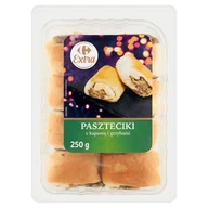 Szybkie dania obiadowe - Carrefour Extra Paszteciki z kapustą i grzybami 250 g - miniaturka - grafika 1