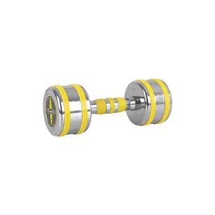 INSPORTLINE Hantla chromowana inSPORTline Yellsteel 7 kg hantel insp-20837-0 - Hantle i ciężarki - miniaturka - grafika 1