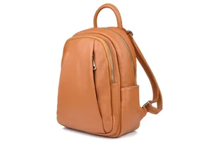 Czarny Włoski Plecak Skórzany A4 Damski Dużo Kieszeni C79 - Torebki damskie Czarny Włoski Plecak Skórzany A4 Damski Dużo Kieszeni C79 - Torebki damskie - miniaturka - grafika 1