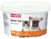 Suplementy i witaminy dla kotów - Beaphar Junior Cal - Preparat Wapniowy 200G - miniaturka - grafika 1