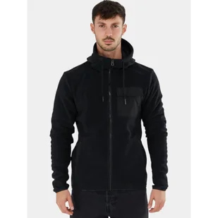 Bluza z polaru męski Nestor Fleece Jacket - czarny - Odzież trekkingowa damska - miniaturka - grafika 1