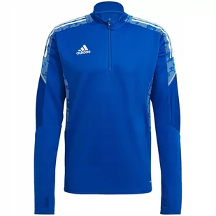 Bluza męska adidas Condivo 21 Training Top Primeblue niebieska GE5421 2XL - Bluzy męskie - miniaturka - grafika 1