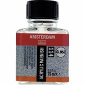 Pozostałe akcesoria dla plastyków - Werniks Akrylowy Błyszczący 75Ml 114 Amsterdam Aac Acrylic Varnish Gloss 114 - miniaturka - grafika 1