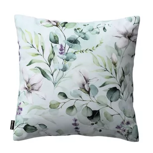 Dekoria pl pl Poszewka Kinga na poduszkę magnolie na miętowym tle 50 × 50 cm Flowers 102-143-66 - Poszewki na poduszki - miniaturka - grafika 1