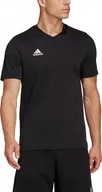 Koszulki męskie - Adidas Koszulka adidas ENTRADA 22 Tee HC0448 HC0448 czarny XXL - miniaturka - grafika 1