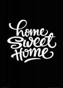 Plakaty - Nice wall Home sweet home - plakat PAA3263 - miniaturka - grafika 1
