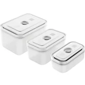 Pojemniki kuchenne - Zwilling Zwilling Fresh &amp;amp Save 3 Szt Białe Pojemniki Próżniowe Na Żywność Plastikowe - miniaturka - grafika 1