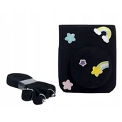 Torby fotograficzne i futerały - Pokrowiec LOVEINSTANT SB7915 do Fujifilm Instax Mini 12 Czarny Tęcza - miniaturka - grafika 1