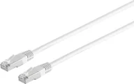 Kable miedziane - Kabel sieciowy S-Conn Cat 5e F/UTP 0,25 m biały 0,25 m Cat5e F/UTP (FTP) (TC 75111-0,25w) - miniaturka - grafika 1