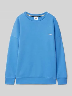 Bluza o kroju oversized z prążkowanymi wykończeniami - Swetry dla chłopców - miniaturka - grafika 1
