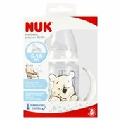 Butelki dla niemowląt - Nuk Butelka 6m z uchwytem First Choice Kubuś popielata 10743945 150 ml - miniaturka - grafika 1