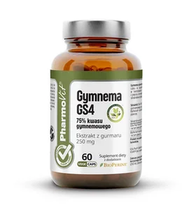 PHARMOVIT (suplementy diety) GYMNEMA 60 KAPSUŁEK 21,18 g - PHARMOVIT (CLEAN LAB - Suplementy naturalne - miniaturka - grafika 1