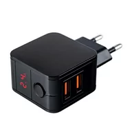 Akcesoria do tabletów i e-booków - NoName Ładowarka K242A1 2x USB-A 2.4 A K242A1 K242A1 - miniaturka - grafika 1