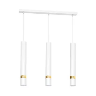 Milagro Lampa wisząca JOKER WHITE/GOLD 3xGU10 MLP6082 - Lampy sufitowe - miniaturka - grafika 1