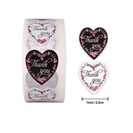 Scrapbooking - Naklejki Ozdobne Serca Thank You Mix 20 Szt. - miniaturka - grafika 1