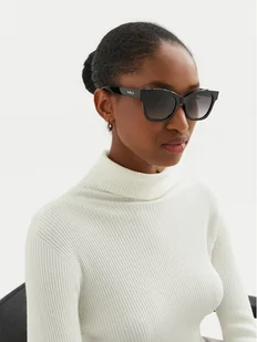 Furla Okulary przeciwsłoneczne Sunglasses WD00118-A.0116-O6000-4-401-20-BD-D Czarny - Okulary przeciwsłoneczne - miniaturka - grafika 1