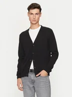 Swetry męskie - REPLAY Kardigan UK4456.000.G23138B Czarny Regular Fit - miniaturka - grafika 1