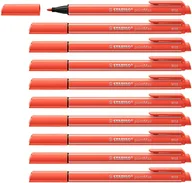 Długopisy - STABILO pointMax Corall Red długopis z nylonową końcówką, 10 sztuk - miniaturka - grafika 1