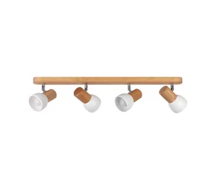 Spot-Light DO2225451 - Oświetlenie punktowe sufitowe NEL 4xE27/15W/230V sosna - Lampy sufitowe - miniaturka - grafika 1