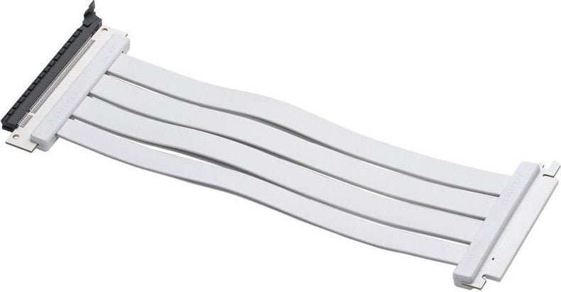 Phanteks PHANTEKS PCI-E 4.0 x16 riser ribbon cable, 180 degrees, 30 cm - white PH-CBRS4.0_FL30_WT01