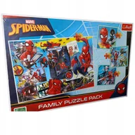 Puzzle - Puzzle 4w1 Family Pack Spider Man - miniaturka - grafika 1
