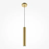 Lampy sufitowe - Lampa wisząca, złota tuba, do kuchni MOD161PL-01G1 z serii PRO FOCUS - miniaturka - grafika 1