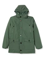 Kurtki i płaszcze dla chłopców - Hackett London Kurtka chłopięca Tech Parka Y, 6gucilantro, 11 Lat - miniaturka - grafika 1