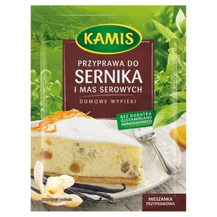 Kamis PRZYPRAWA DO SERNIKA I MAS SEROWYCH zakupy dla domu i biura 19327949 - Przyprawy i zioła sypkie - miniaturka - grafika 1