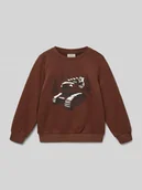 Swetry dla chłopców - Sweter o kroju regular fit z mieszanki bawełny - miniaturka - grafika 1