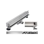 Akcesoria do armatury i ceramiki - Mexen Flat Wall Odpływ Liniowy Ścienny Boczny 50 - miniaturka - grafika 1