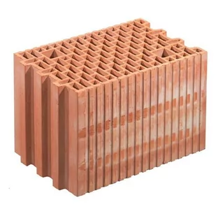 Pustak ceramiczny Porotherm 25 Dryfix 250x373x249 mm kl. 15 10,7 szt./m2 - Cegły, pustaki, bloki - miniaturka - grafika 1