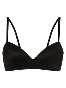 Tommy Hilfiger - Damski biustonosz push-up bez fiszbin, czarny - Biustonosze - miniaturka - grafika 1