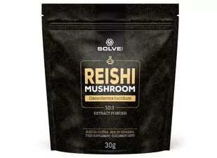 Reishi (Ganoderma Lucidum) 10:1 Mushroom Powder 30g SOLVE LABS - Przeziębienie i grypa Reishi (Ganoderma Lucidum) 10:1 Mushroom Powder 30g SOLVE LABS - Przeziębienie i grypa - miniaturka - grafika 1
