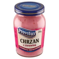 Warzywa w marynacie - PROV PROV.CHRZAN Z ŻURAWINĄ 170 G zakupy dla domu i biura 48132096 - miniaturka - grafika 1