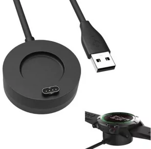 Stacja Dokująca Ładowarka Kabel Do Garmin Fenix 5/5X/5S/5+/5X+/5S+/6/6Pro/6S/6S Pr/6X/6X Pro/7/7X Czarna - Akcesoria do smartwatchy - miniaturka - grafika 1