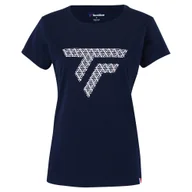 Koszulki sportowe damskie - Koszulka damska Tecnifibre  Pro Training Tee W Navy S - miniaturka - grafika 1