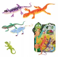 Zabawki sensoryczne - KOLOROWE FIGURKI GADÓW DO ŚCISKANIA SQUISHY GNIOTEK ZMIENIAJĄCE KOLOR 2szt - miniaturka - grafika 1