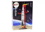 Klocki - Zestaw Klocków Konstrukcyjnych Statek Kosmiczny Kosmos Rakieta 93 ele. - miniaturka - grafika 1