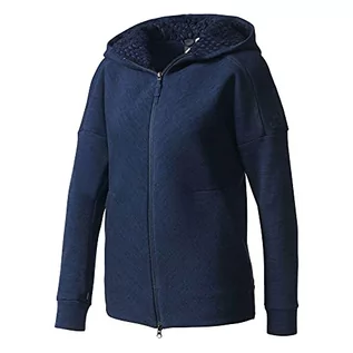 Bluzy damskie - Adidas Bluzy dresoweBluza z kapturem Z.N.E Travel Hoodie - grafika 1