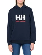 Bluzy damskie - Helly Hansen Damska bluza z kapturem z logo W Hh 2.0 - miniaturka - grafika 1